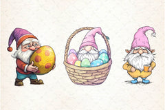 Easter Gnome Clipart Bundle 10 - CraftNest - Digital Crafting and Art