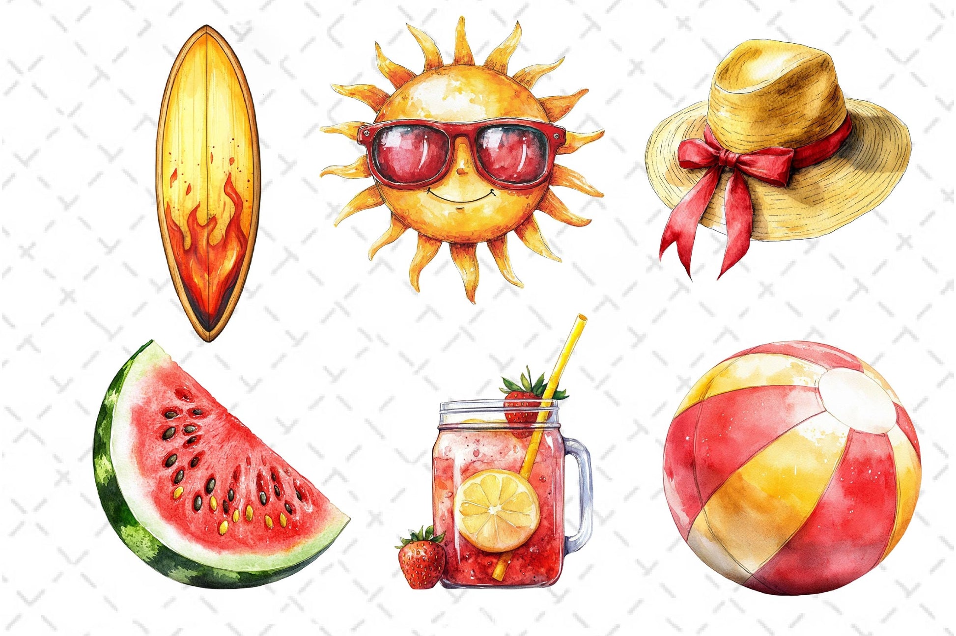 Summer Clipart Bundle 11 - CraftNest - Digital Crafting and Art