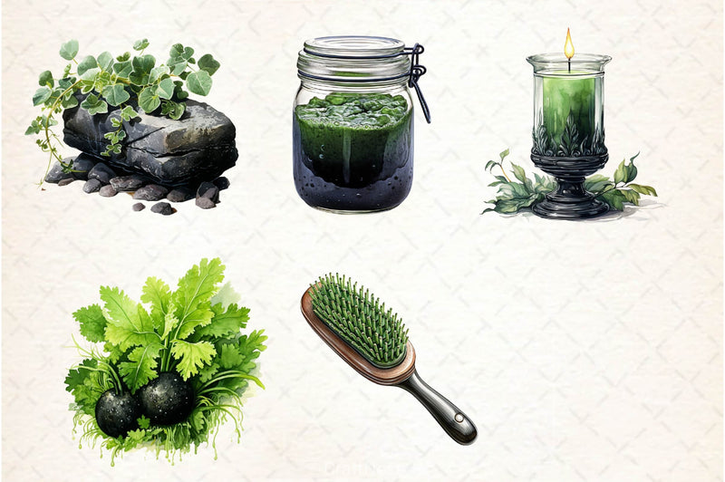 Spring Spa Day Clipart Bundle 2 - CraftNest - Digital Crafting and Art