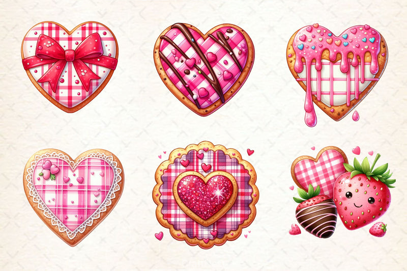 Coquette Valentine Clipart Bundle 3 - CraftNest - Digital Crafting and Art