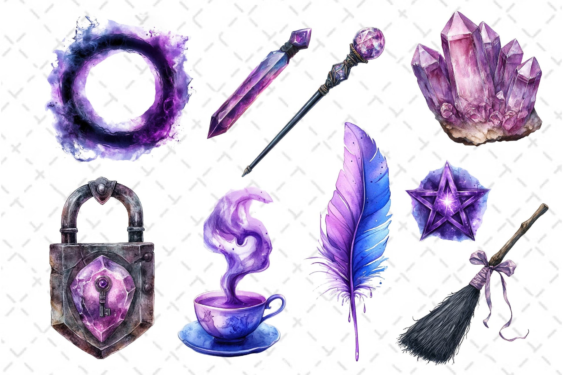 Witchy Vibe Clipart Bundle - CraftNest - Digital Crafting and Art