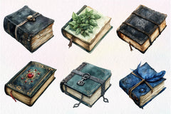 Gothic Fantasy Books Clipart Bundle 3 - CraftNest - Digital Crafting and Art