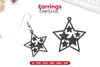 4th of July Earrings Laser Cut SVG Clipart Bundle