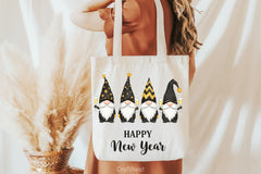 New Year Gnomes 2025 Clipart Bundle - CraftNest - Digital Crafting and Art