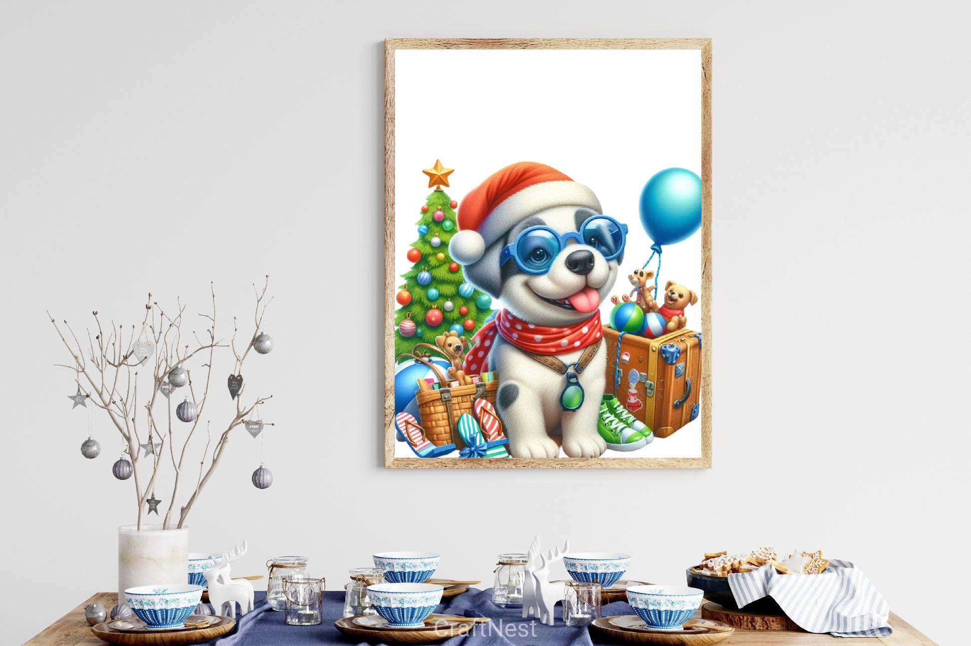 Summer Beach Dogs Clipart Bundle - CraftNest - Digital Crafting and Art