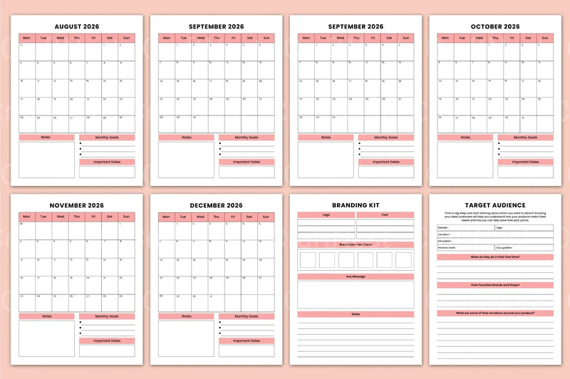 Small Business Organizer - CraftNest - Digital Crafting and Art