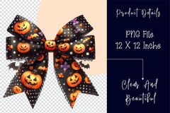 Halloween Coquette Bow Clipart Bundle 6 - CraftNest - Digital Crafting and Art
