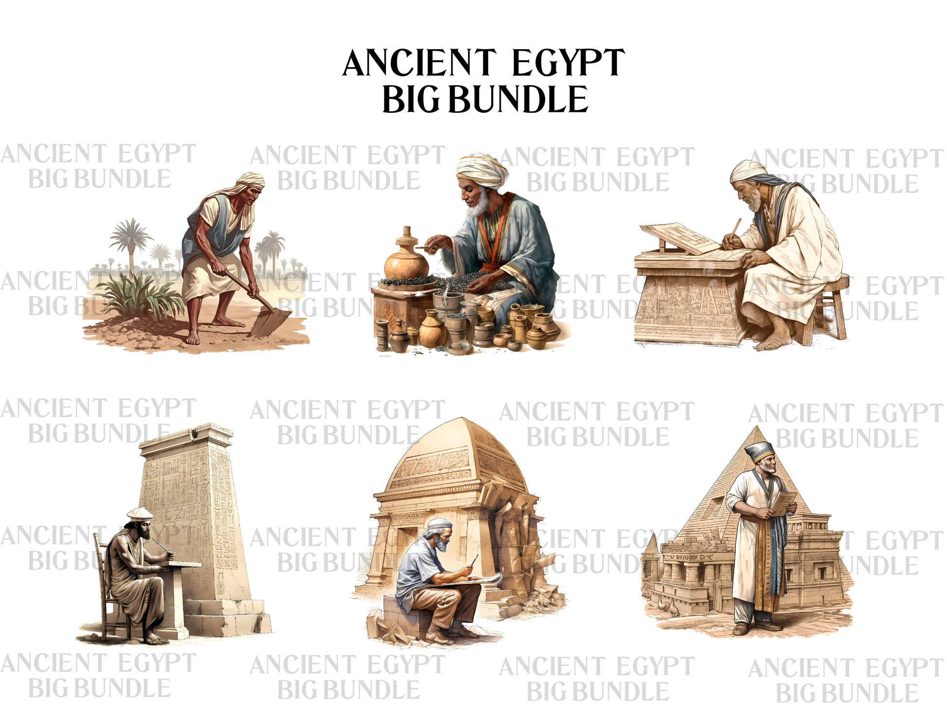 Ancient Egypt Clipart - CraftNest