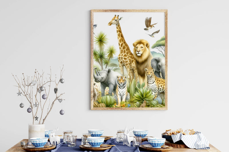 Safari Baby Animals Clipart Bundle - CraftNest - Digital Crafting and Art