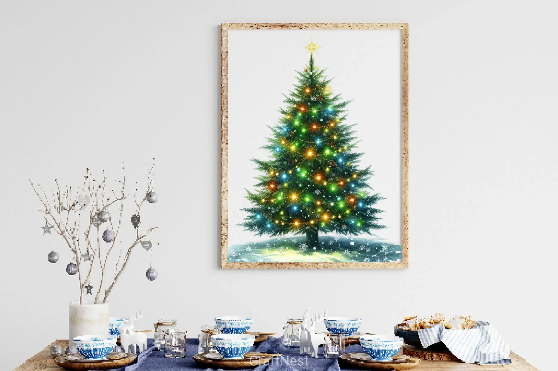 Christmas Tree Clipart Bundle 17 - CraftNest - Digital Crafting and Art