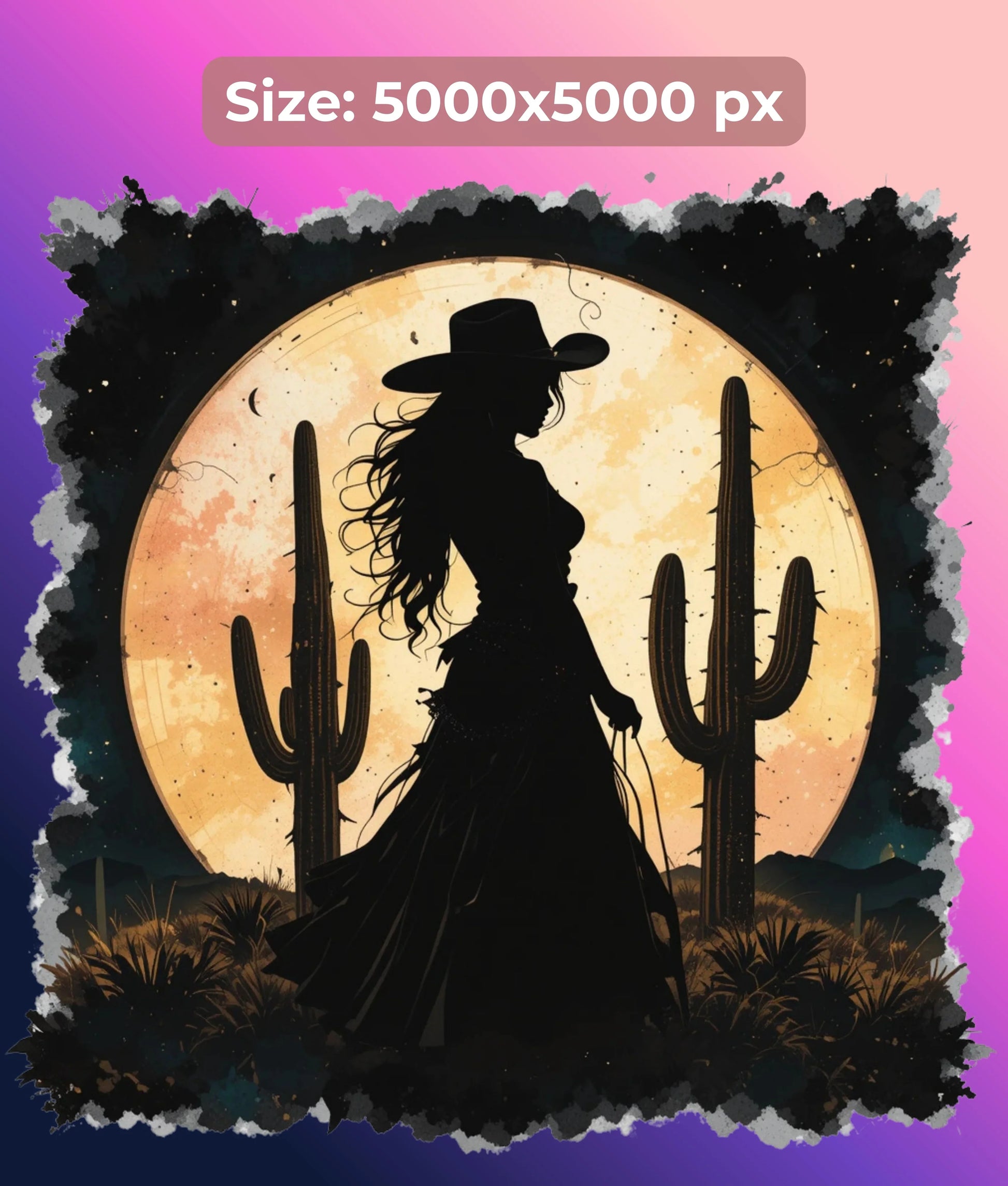 Cowgirl Silhouette Clipart Bundle - CraftNest - Digital Crafting and Art