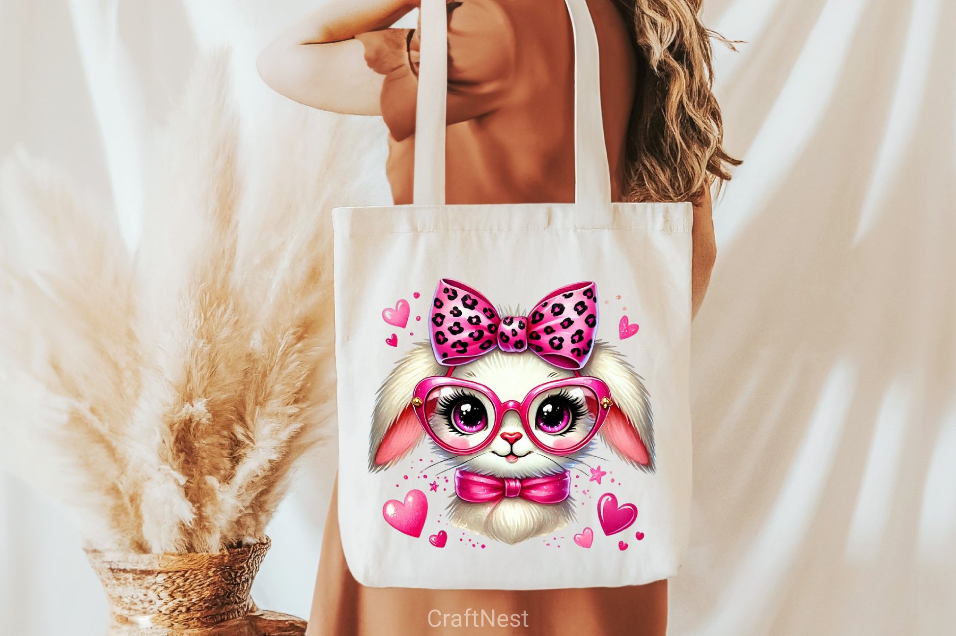 Valentine Bunny Clipart Bundle - CraftNest - Digital Crafting and Art