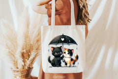 Valentine Cat Couple Clipart Bundle - CraftNest - Digital Crafting and Art