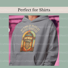 My Kind Of Playlist Needs Quarters Clipart Bundle - CraftNest - Digital Crafting and Art