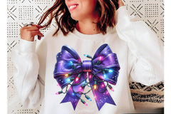 Christmas Purple Bow Clipart Bundle - CraftNest - Digital Crafting and Art