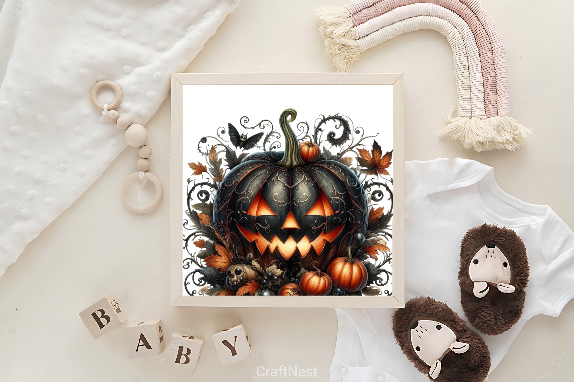 Halloween Jack O Lantern Clipart Bundle - CraftNest - Digital Crafting and Art
