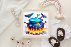 Halloween Cauldron Clipart Bundle 2 - CraftNest - Digital Crafting and Art