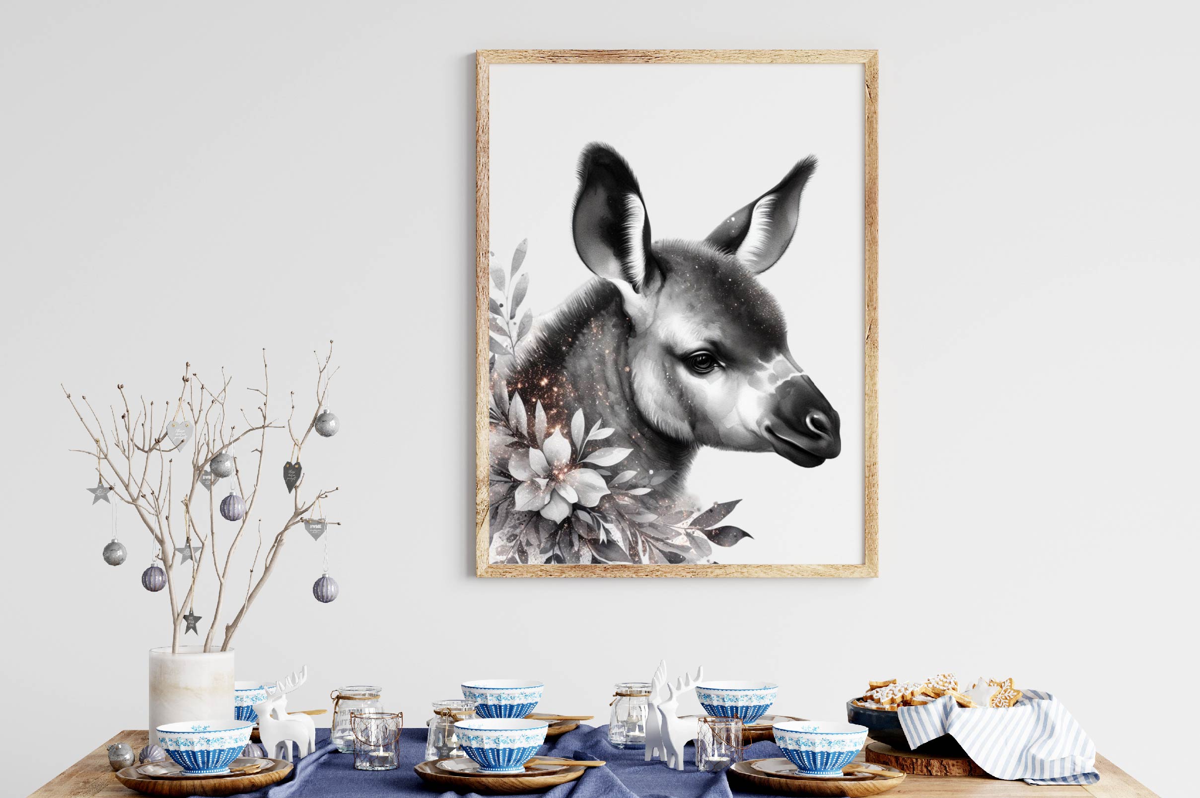 Glitter Okapi Clipart Bundle - CraftNest - Digital Crafting and Art