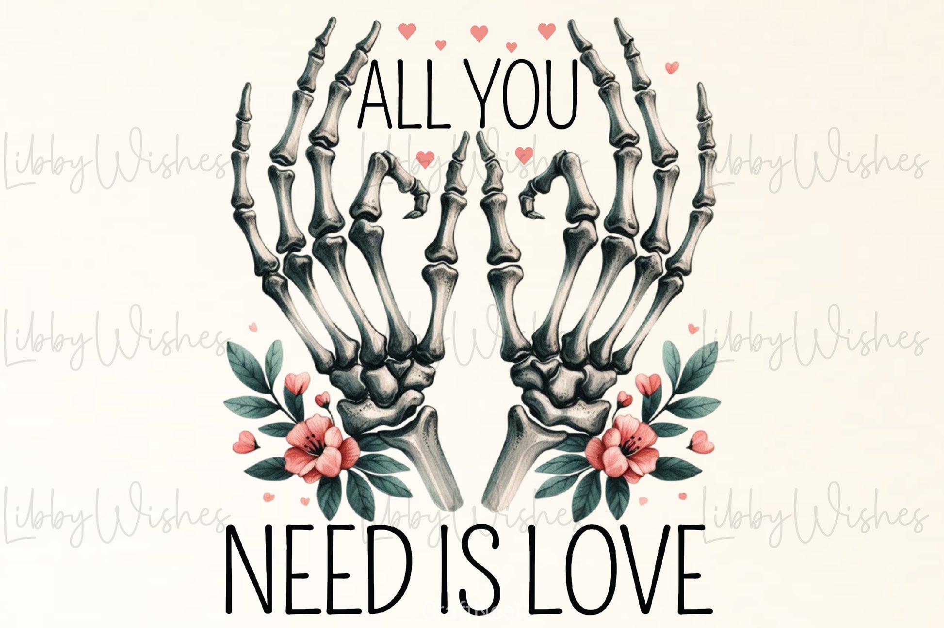 Skeleton Valentine's Day Clipart Bundle 1 - CraftNest - Digital Crafting and Art