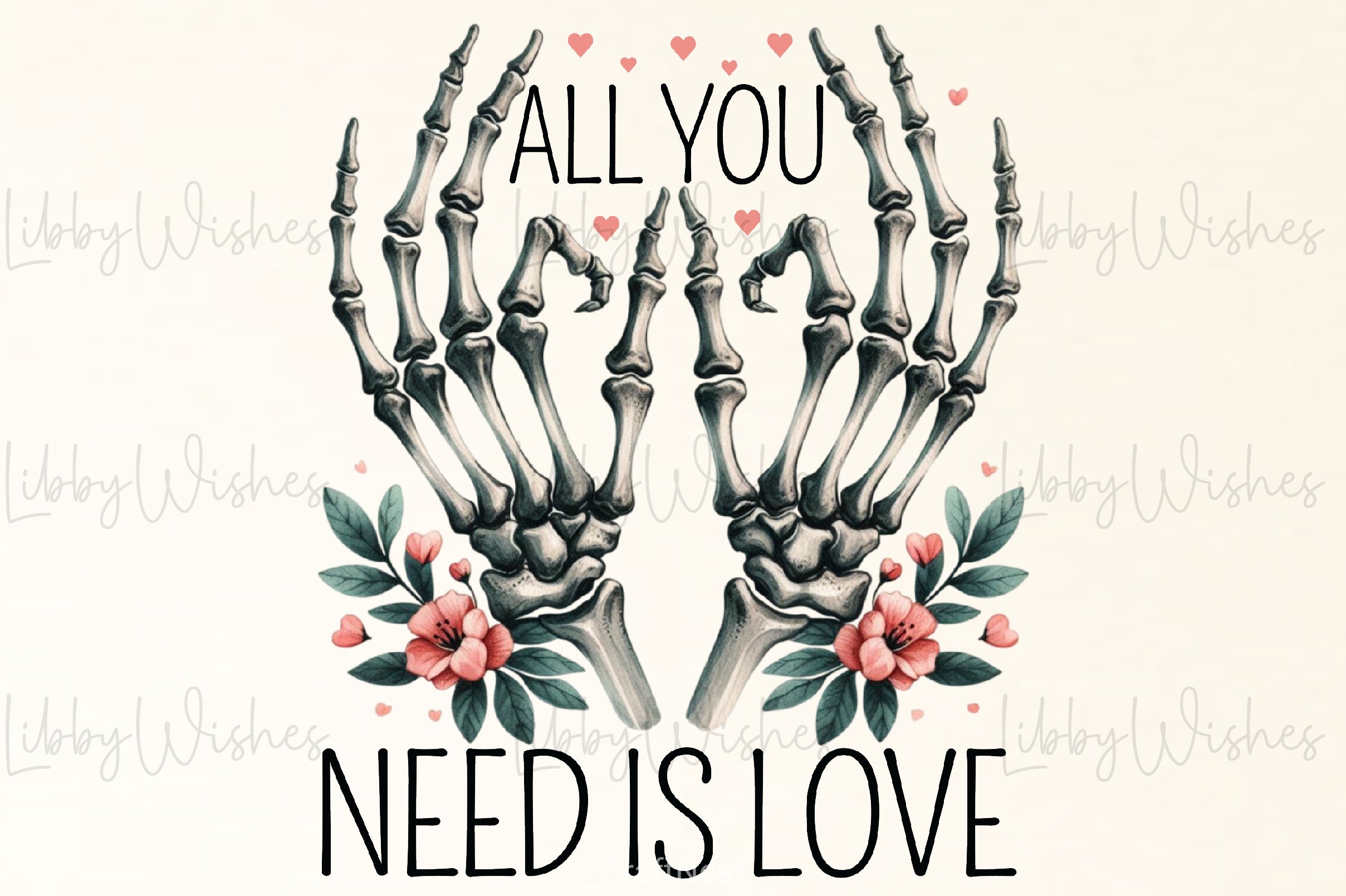 Skeleton Valentine's Day Clipart Bundle 1 - CraftNest - Digital Crafting and Art