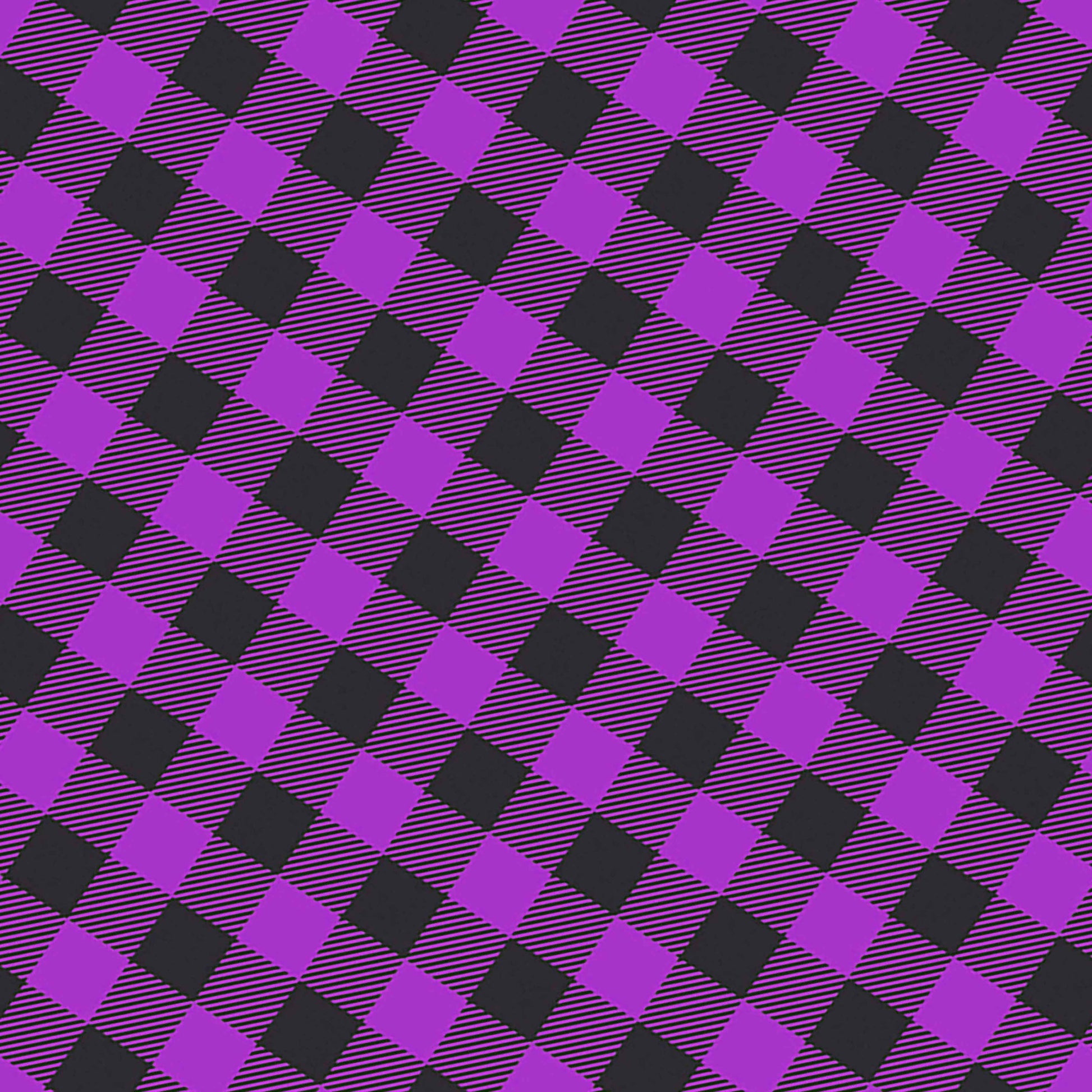 Halloween Plaid Seamless Digital Paper - CraftNest - Digital Crafting and Art