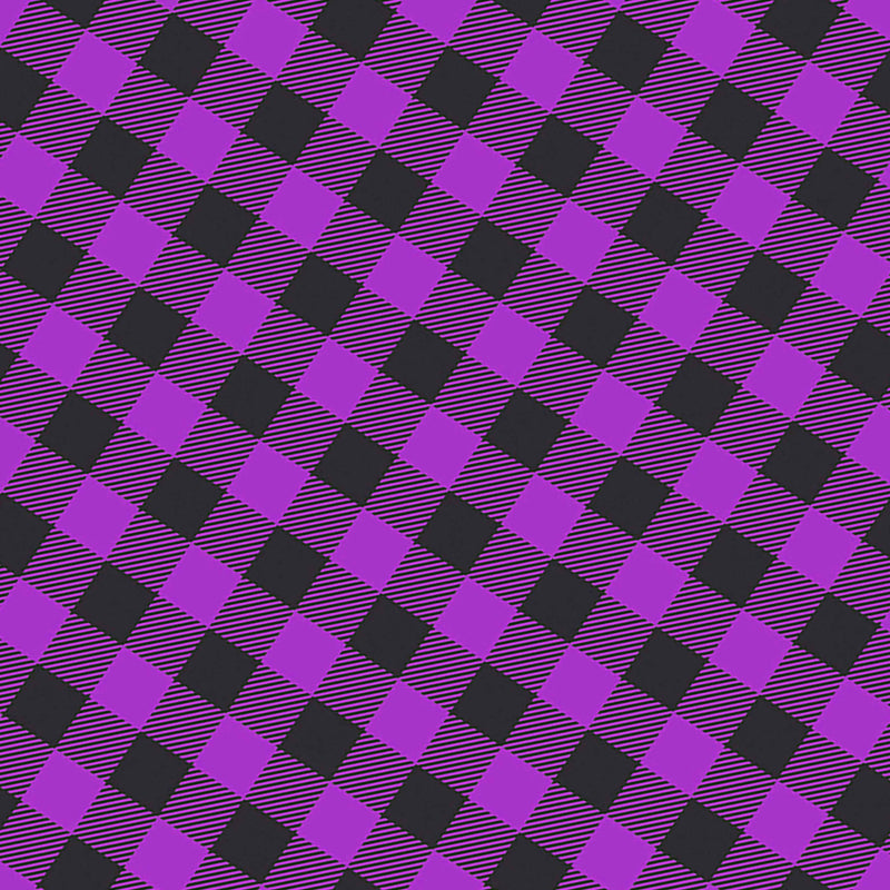 Halloween Plaid Seamless Digital Paper - CraftNest - Digital Crafting and Art