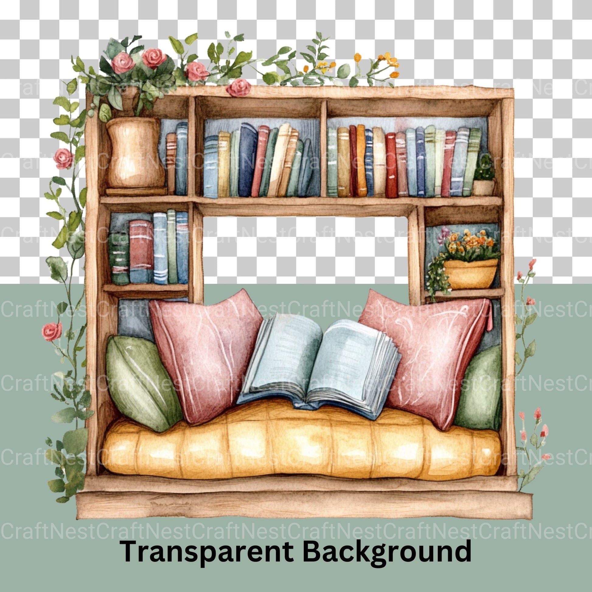 Books Updated Clipart Bundle - CraftNest - Digital Crafting and Art