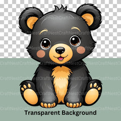 Kawaii Baby Animals Clipart Bundle - CraftNest - Digital Crafting and Art