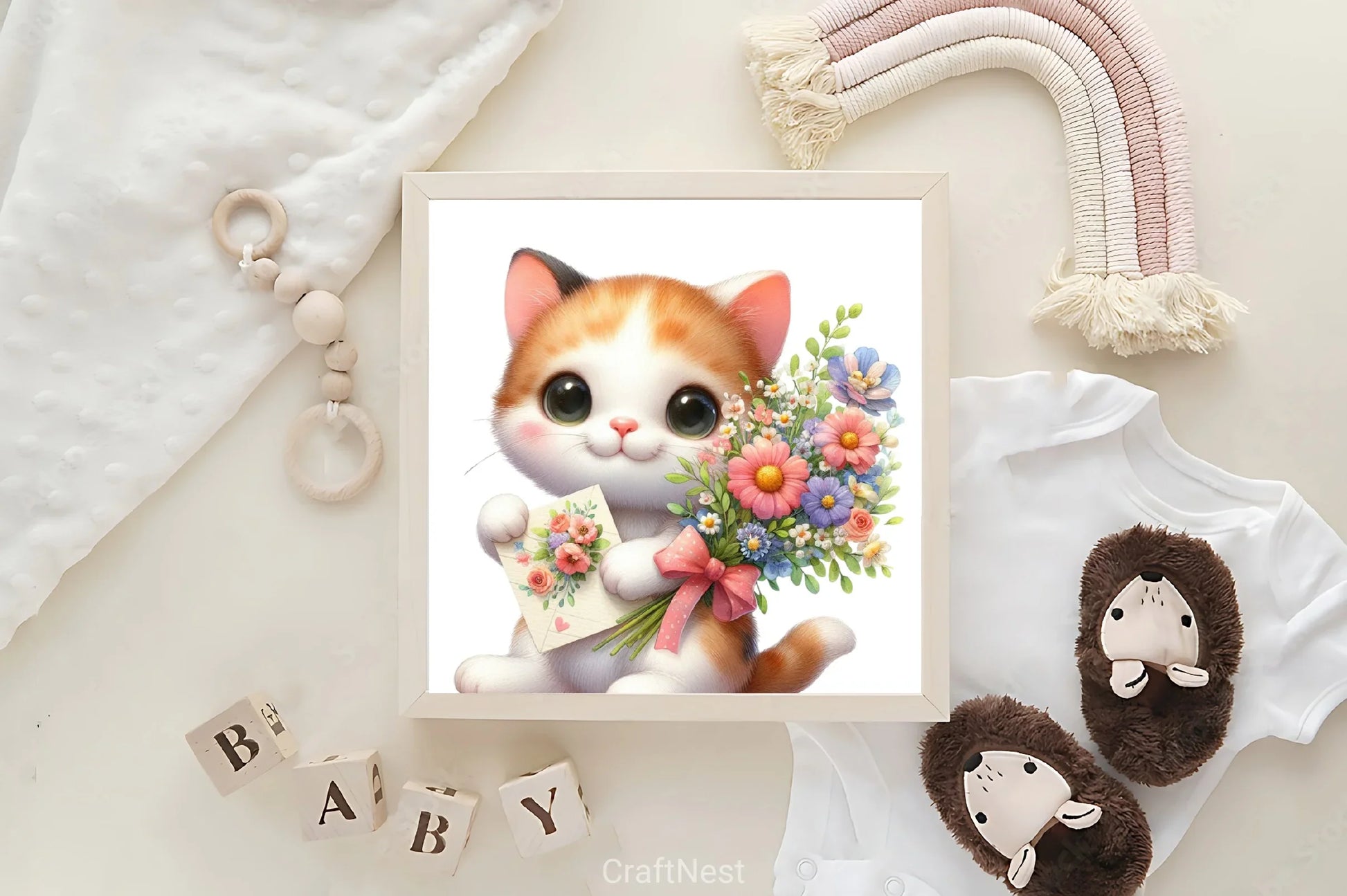 Cute Baby Cat Clipart Bundle 1 - CraftNest - Digital Crafting and Art