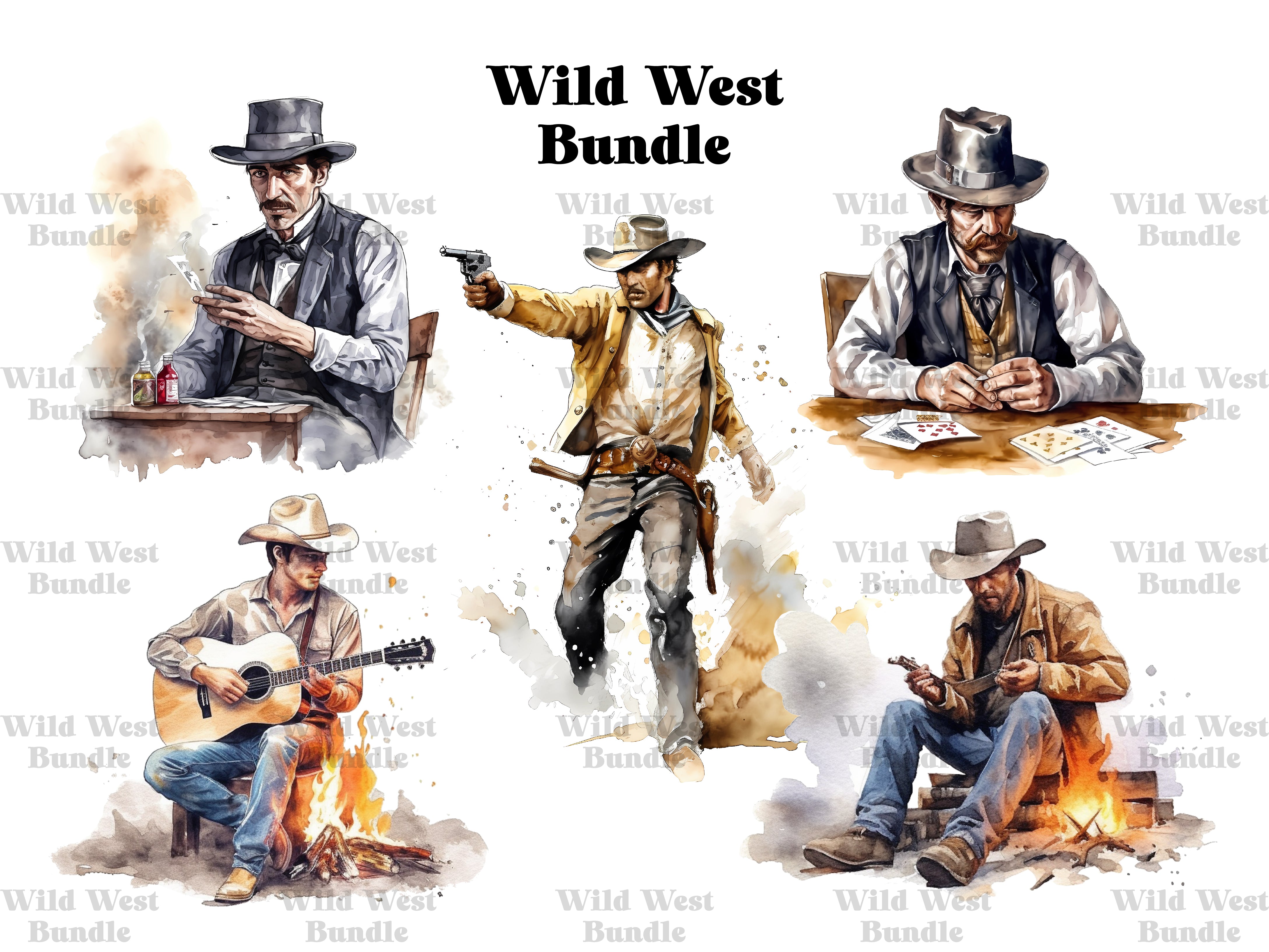 Wild West Clipart - CraftNest