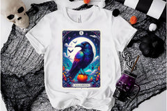 Raven Bird Tarot Card Clipart Bundle 6 - CraftNest - Digital Crafting and Art