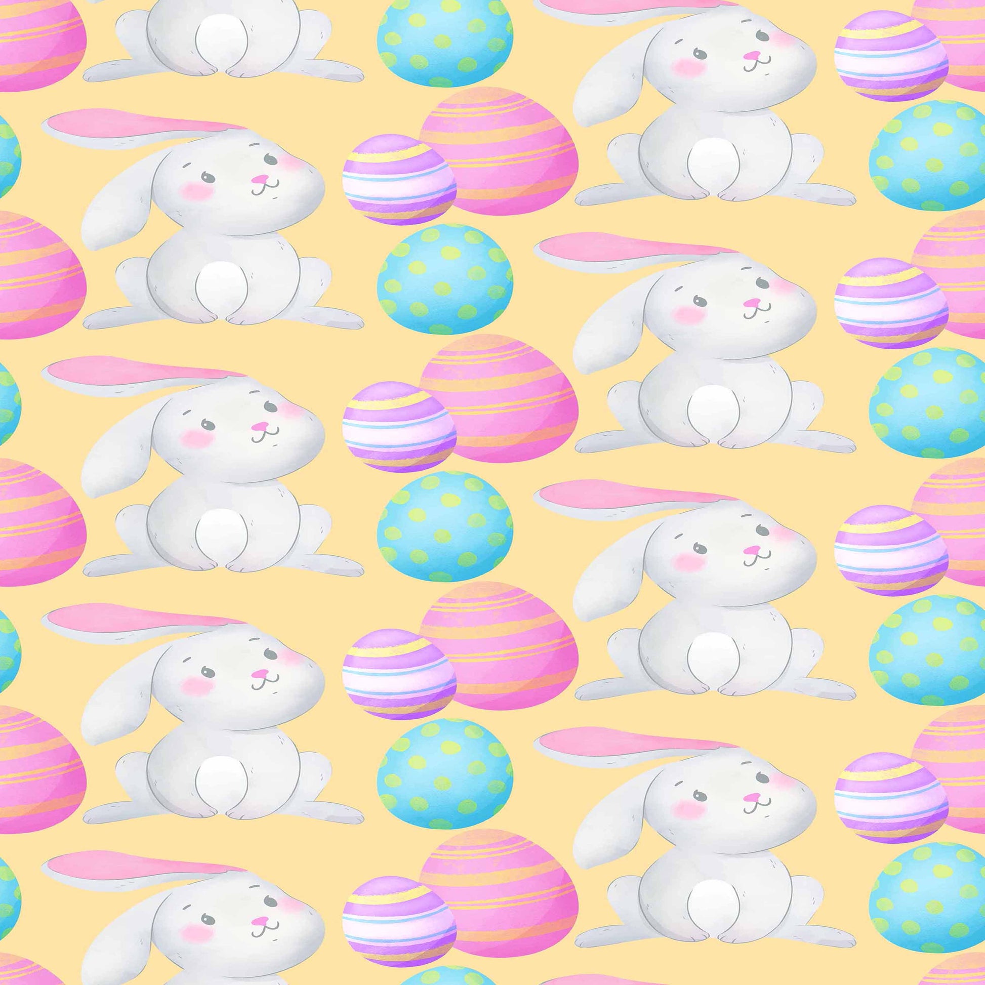 Watercolor Easter Seamless Digital Paper - CraftNest - Digital Crafting and Art