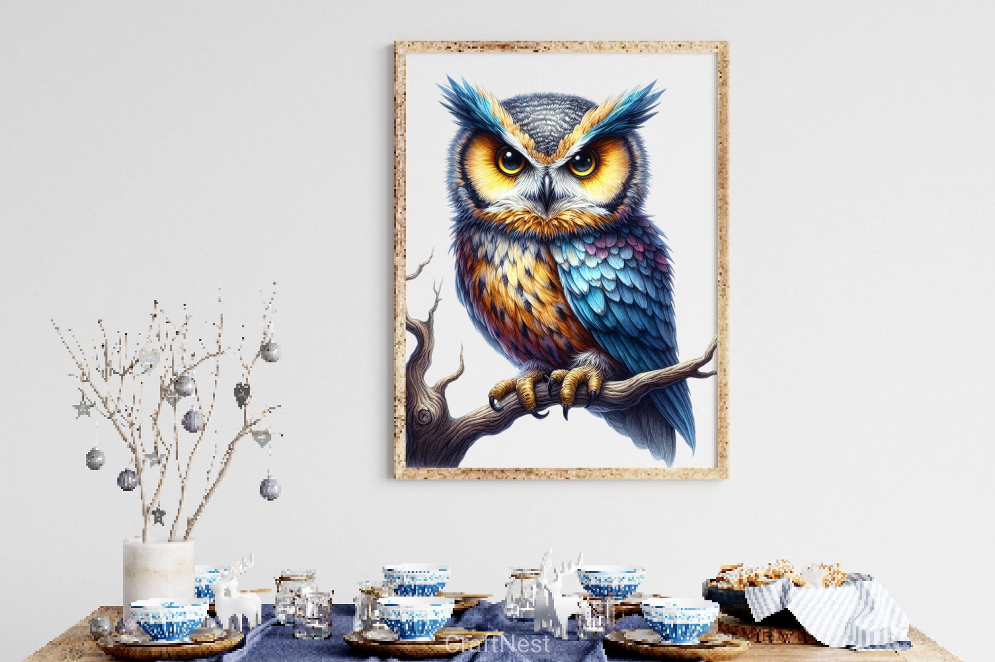 Halloween Owl Gothic Owl Clipart Bundle - CraftNest - Digital Crafting and Art