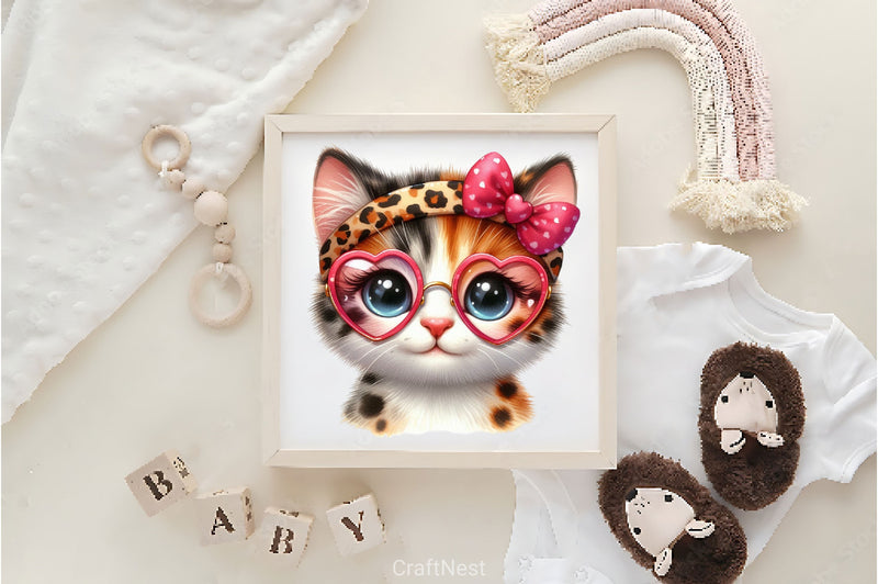 Farm Animals Face Clipart Bundle 2 - CraftNest - Digital Crafting and Art