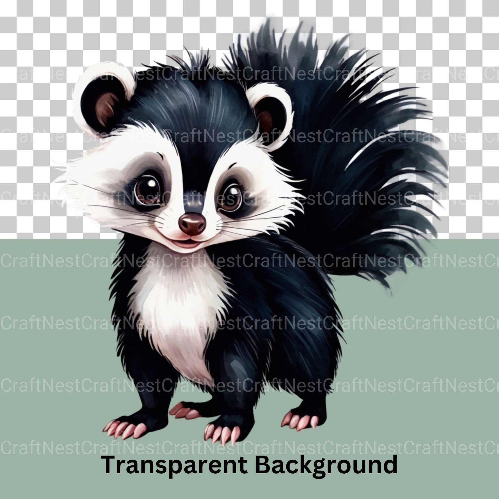 Woodland Animals 1 Clipart Bundle 3 - CraftNest - Digital Crafting and Art