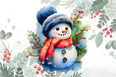Snowman Clipart Bundle 1 - CraftNest - Digital Crafting and Art