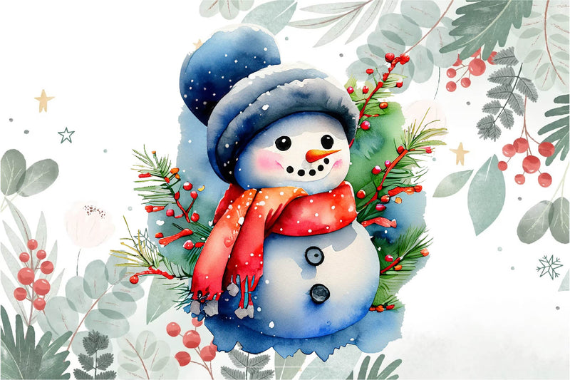 Snowman Clipart Bundle 1 - CraftNest - Digital Crafting and Art