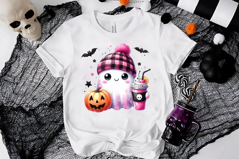 Cute Ghost Cute Halloween Clipart Bundle 8 - CraftNest - Digital Crafting and Art