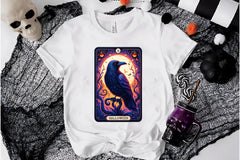 Raven Bird Tarot Card Clipart Bundle 3 - CraftNest - Digital Crafting and Art