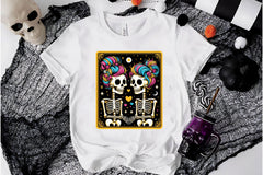 The Lovers Tarot Card Skeletons Clipart Bundle - CraftNest - Digital Crafting and Art