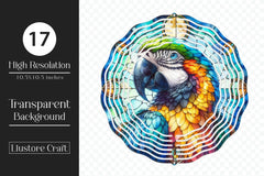 Parrot Wind Spinner Clipart Bundle - CraftNest - Digital Crafting and Art