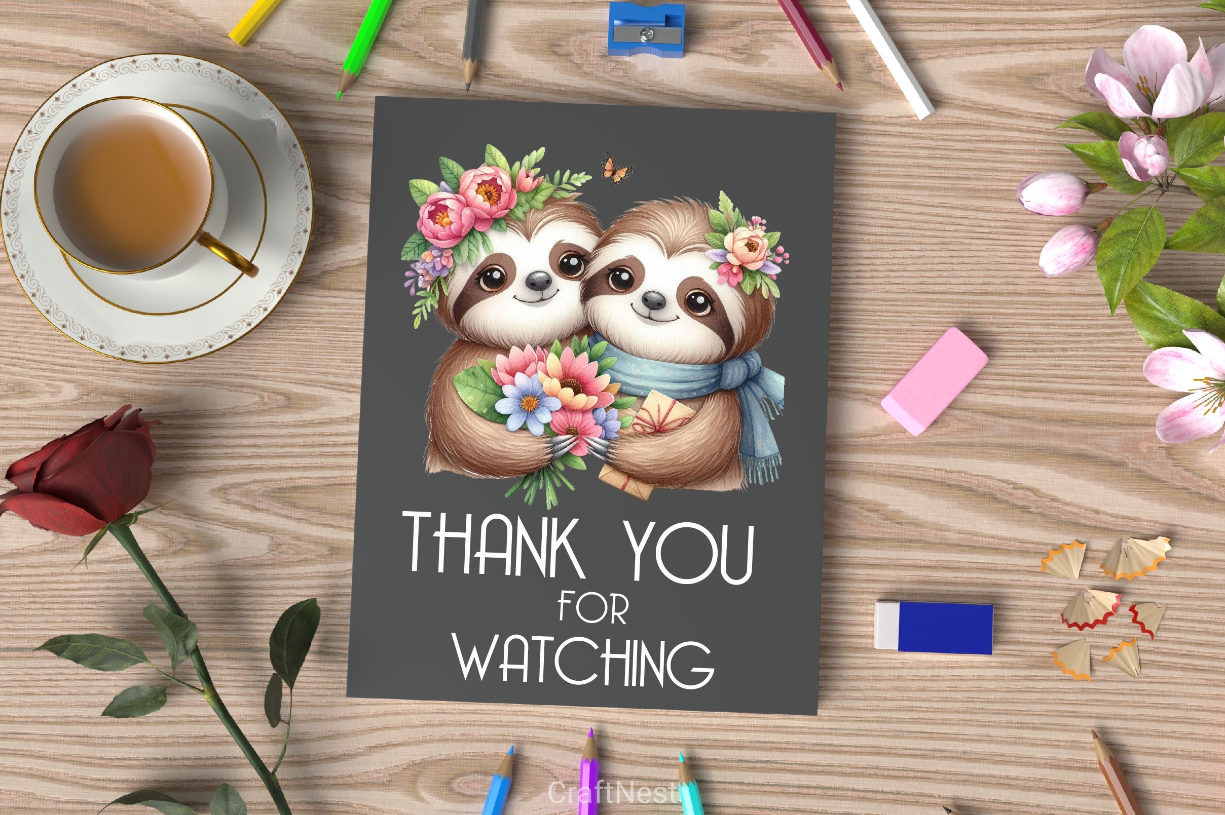 Valentine Animals Clipart Bundle 2 - CraftNest - Digital Crafting and Art