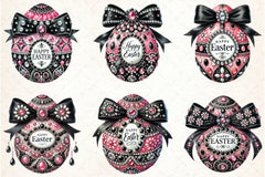 Easter Egg Clipart Bundle - CraftNest - Digital Crafting and Art