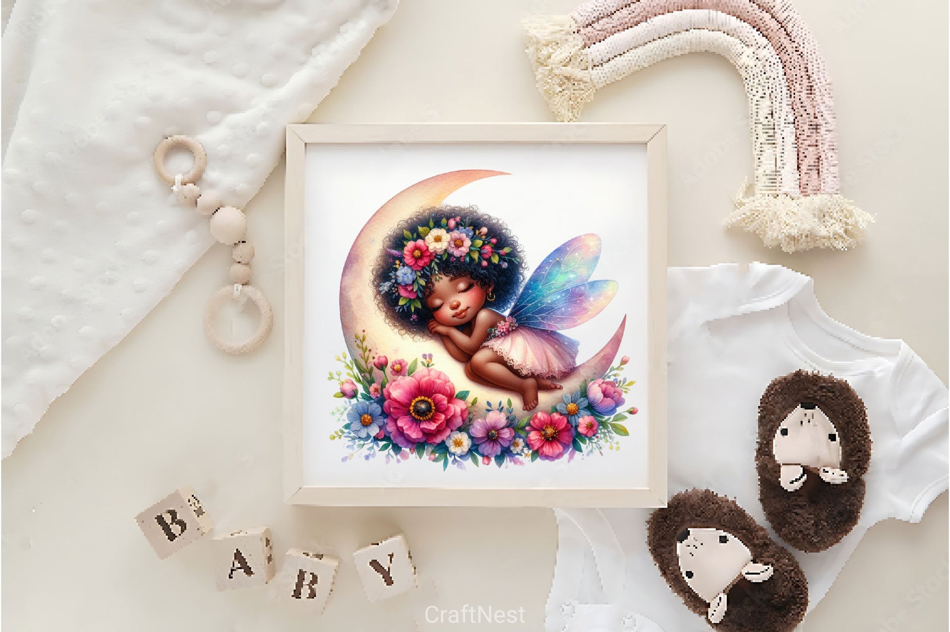 Cute Little Fairy Clipart Bundle 2 - CraftNest - Digital Crafting and Art