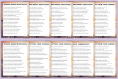 Success Mindset Prompt Book for Personal Growth - CraftNest - Digital Crafting and Art