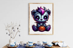 Halloween Scary Teddy Bear Clipart Bundle 2 - CraftNest - Digital Crafting and Art