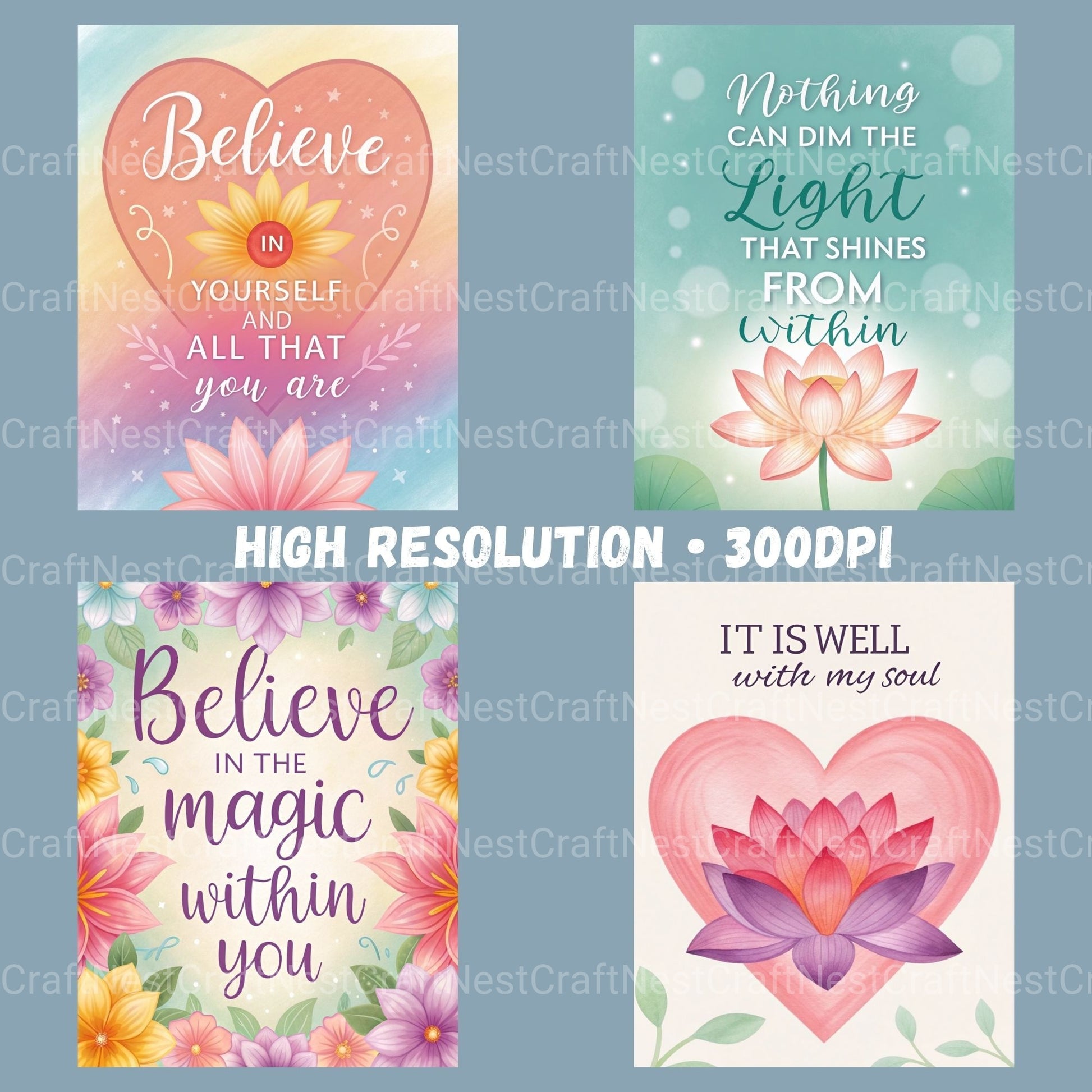 Girl Quotes Pastel Clipart Bundle - CraftNest - Digital Crafting and Art