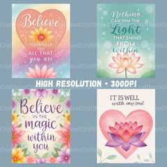 Girl Quotes Pastel Clipart Bundle - CraftNest - Digital Crafting and Art
