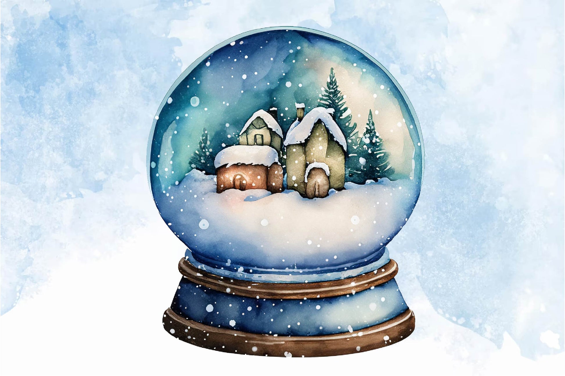 Snow Globe Clipart Bundle - CraftNest - Digital Crafting and Art