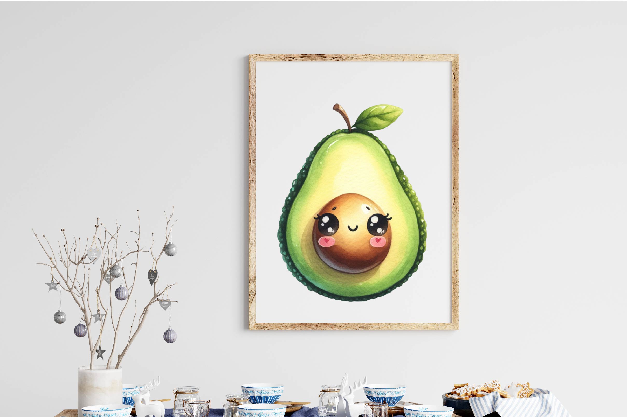 Cute Avocado Clipart Bundle 2 - CraftNest - Digital Crafting and Art